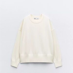Zara Cream Women's Sweater